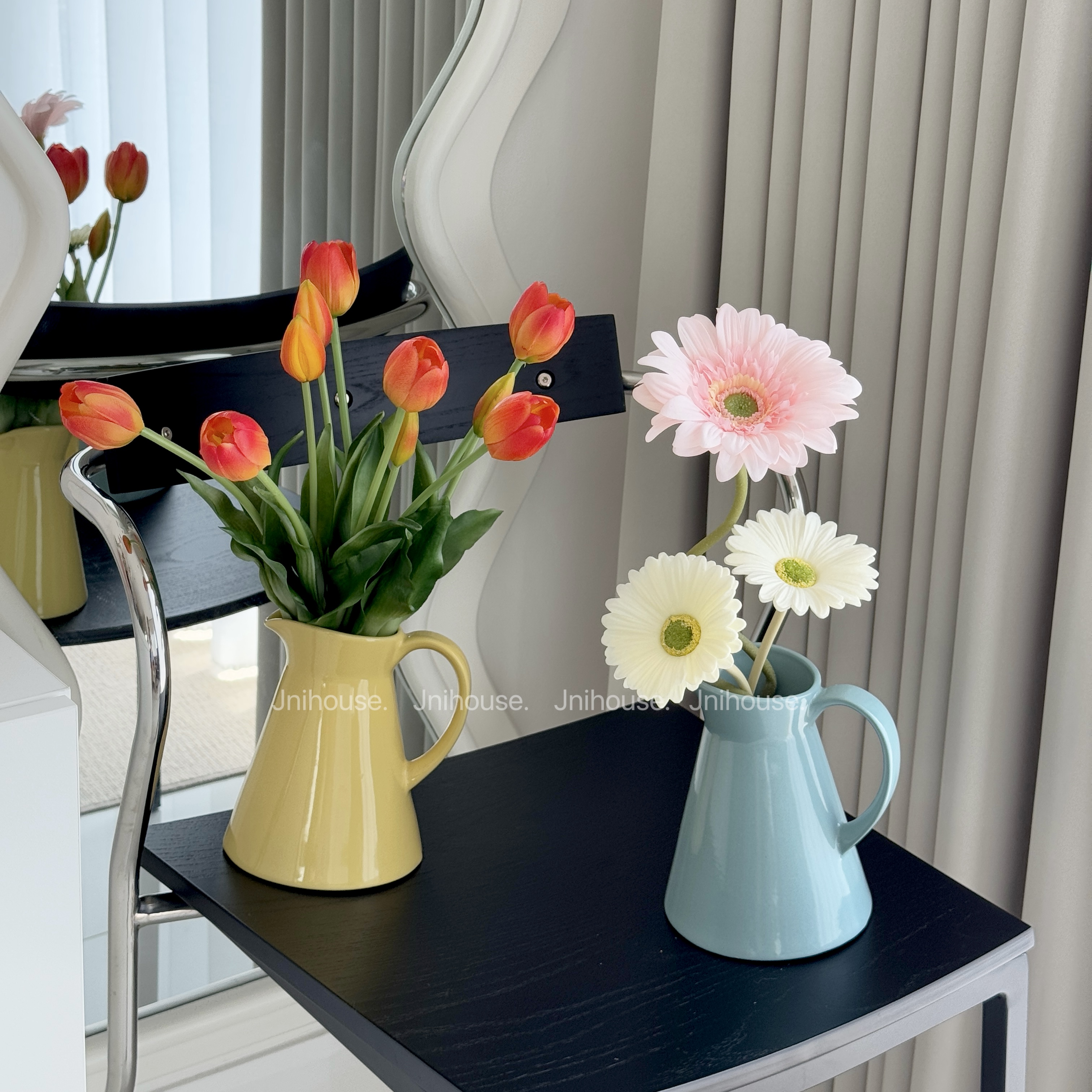 [พร้อมส่ง] Jnihouse : แจกันเหยือกเซรามิก แจกันดอกไม้ (Vase)