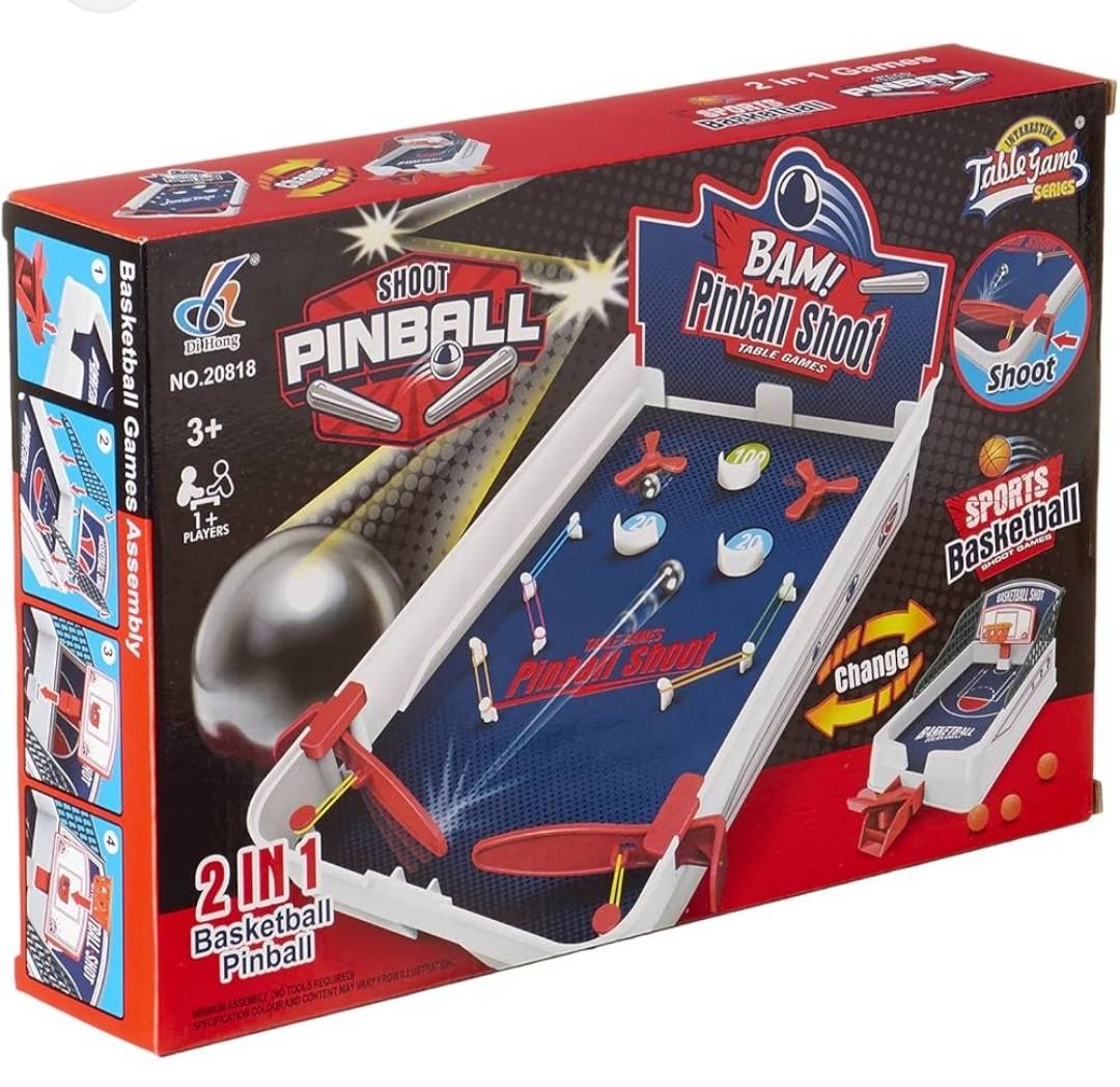 ตู้เกมพินบอล BAM Pinball Game ของเล่นเด็ก ตู้เกมส์ของเล่น ตู้พินบอล พร้อมจัดส่ง