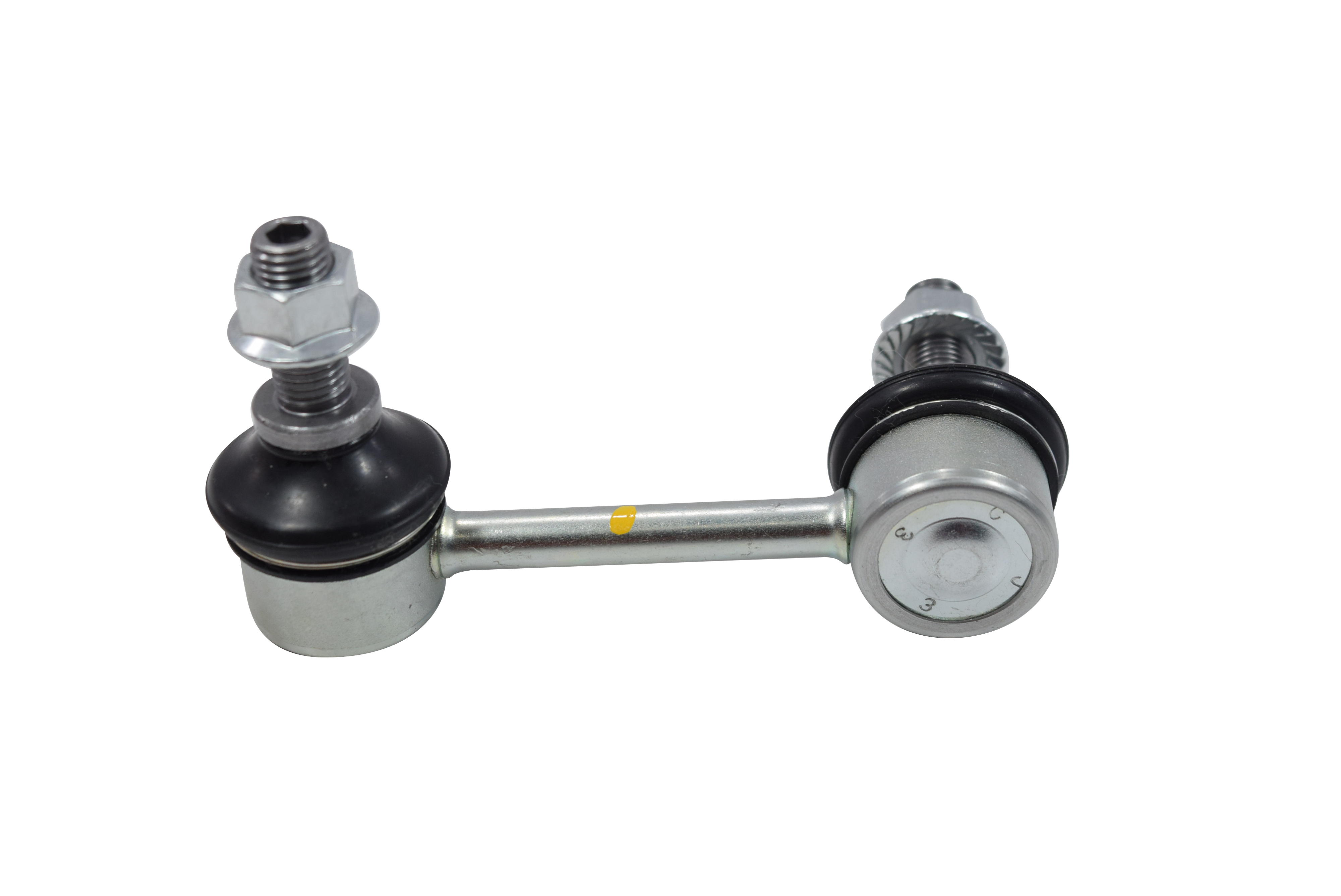 (ประกัน 6 เดือน) ลูกหมากกันโคลงหลัง MITSUBSHI LANCER EX ปี 2007 มิตซูบิชิ แลนเซอร์ / ขนาด ยาว A 71 mm. / เกลียวเสื้อ B 10 mm. / ตัวเลขบอกทิศ C 24' / 3L-B015 / ยี่ห้อ 333 (1คู่ 2 ตัว) (STABILIZER LINK REAR) (ซ้าย / ขวา)