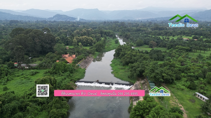 🌳 ที่ดินแปลงสวย 1 ไร่ 21 ตร.ว ใกล้กับแม่น้ำนครนายก บรรยากาศดี ร่มรื่น มีต้นไม้ใหญ่ในแปลง โฉนดครุฑแดง