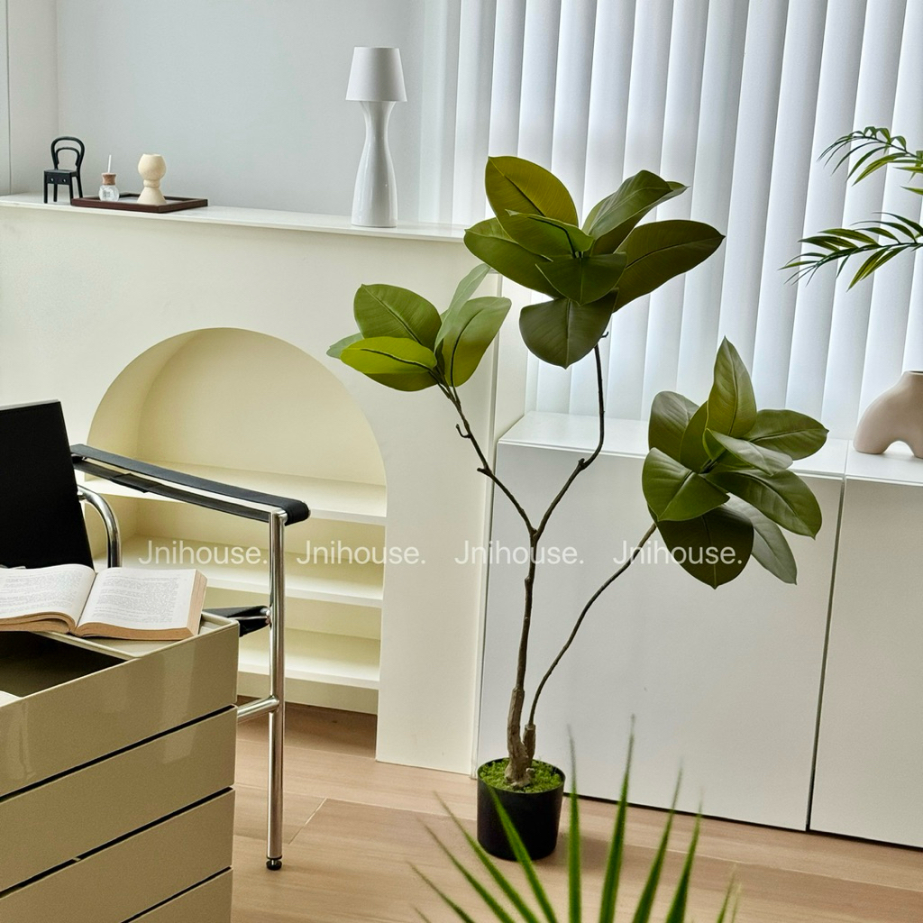 [พร้อมส่ง] Jnihouse : ต้นยางอินเดียประดิษฐ์ ขนาดสูง 110 cm (Tree)