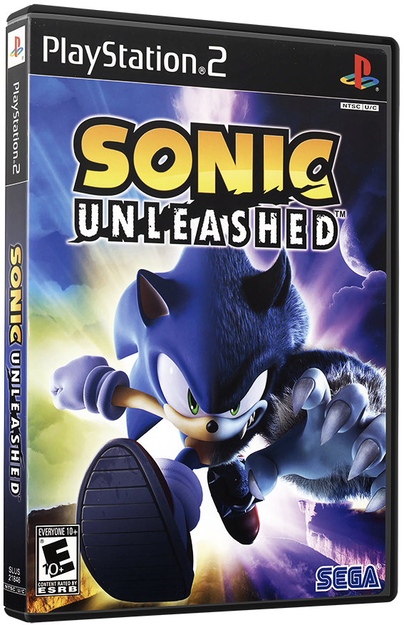 แผ่นเกมส์ PS2 : Sonic Unleashed