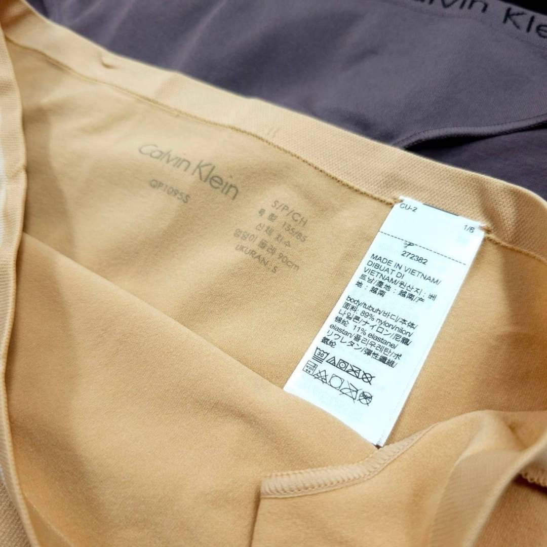 กางเกงใน Calvin Klein CK bikini Soft stretch cotton ของแท้ 100% แพค 4 ตัว (size M)