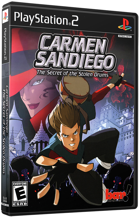 แผ่นเกมส์ PS2 : Carmen Sandiego - The Secret of the Stolen Drums