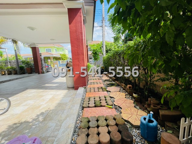 ขายบ้านเดี่ยว 2 ชั้น ม.เคซี เนเชอรัลวิลล์ ร่มเกล้า ขนาด 67 ตรว 3นอน 3น้ำ ต่อเติมทั้งด้านหน้าและด้านหลัง ประตูรั้วบ้านเป็นแบบรีโมท