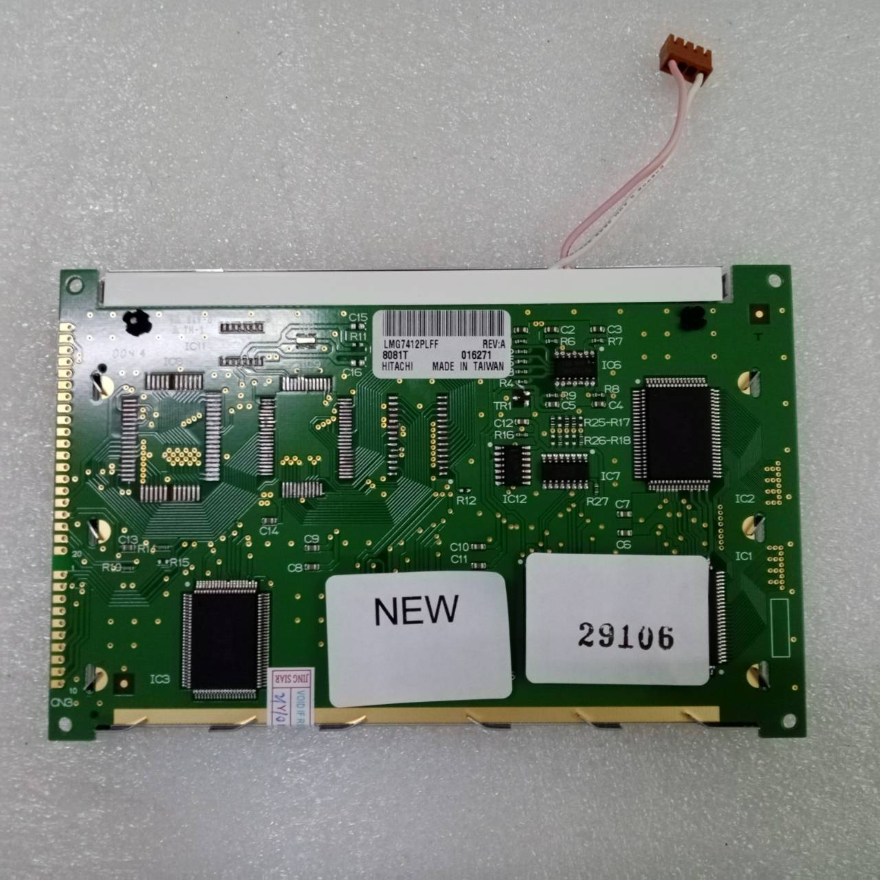 LCD PANEL " HITACHI " MODEL : LMG7412PLFF