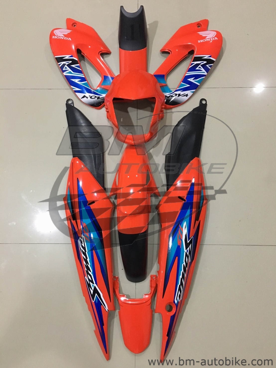 ชุดสี SONICเก่า 2000 สีส้ม207ล้วน 4 กก.