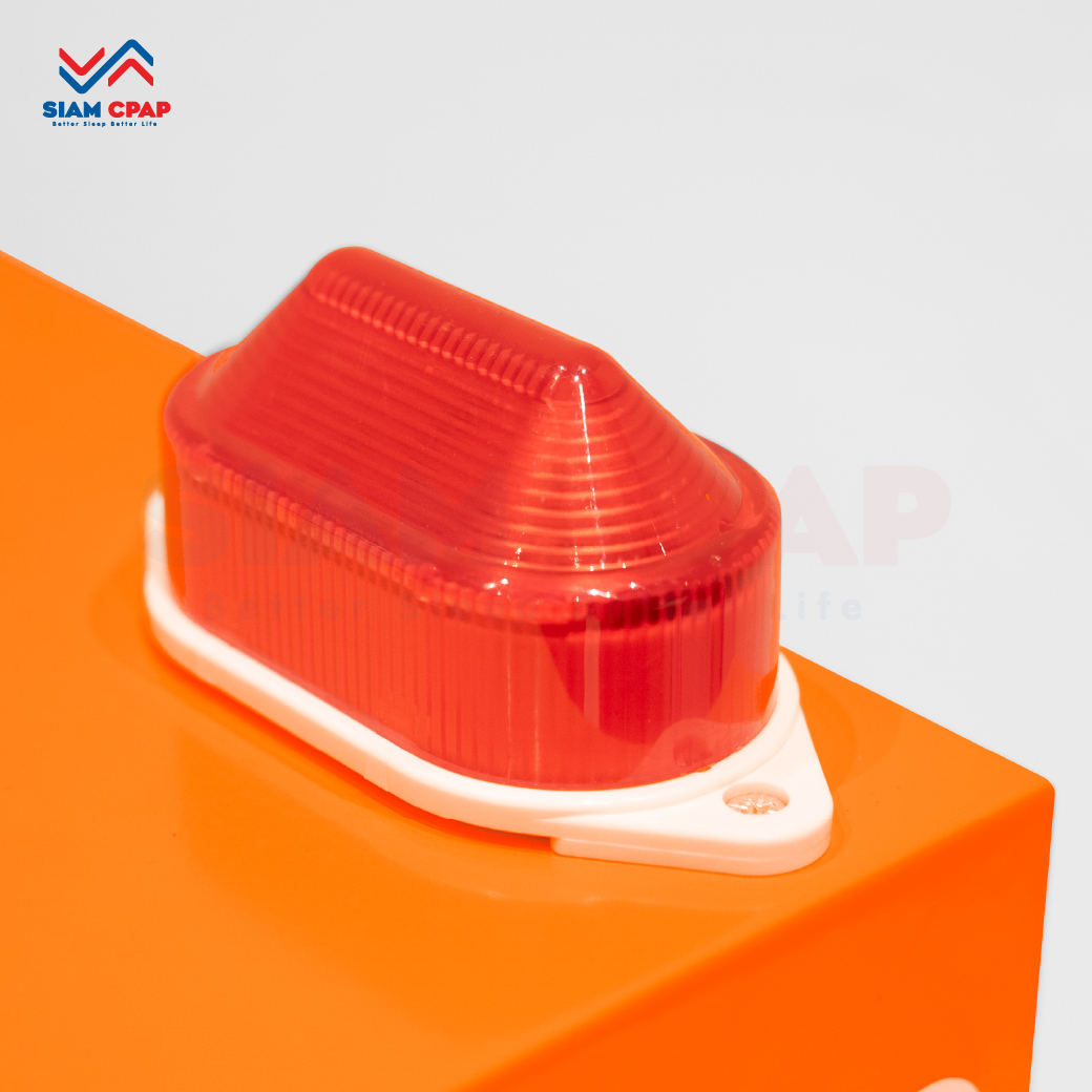 ตู้เก็บเครื่องกระตุกหัวใจอัตโนมัติ AED มีสัญญาไฟและเสียงแจ้งเตือน (แบบแขวนผนัง)