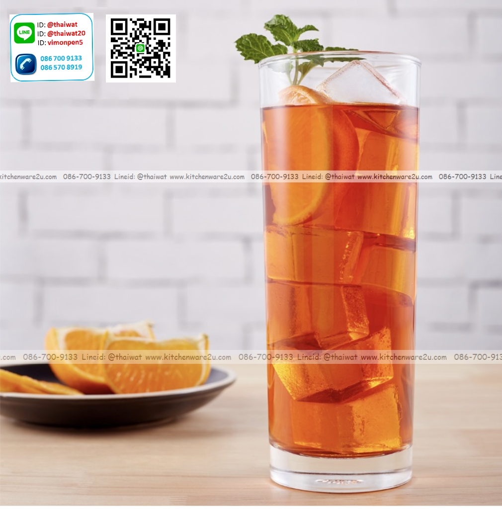 P10563 แก้วใส 11 ออนซ์ (310 ml.) (6.2*6.2*16 cm) No.103011 (ราคาส่งต่อ 1 ลัง: 4 โหล:48 ใบ)