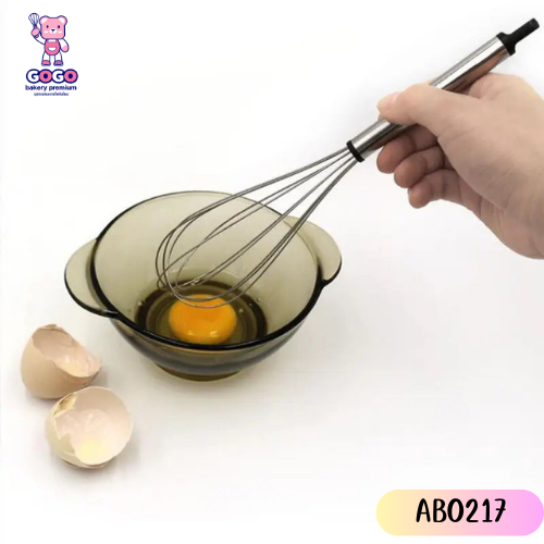 ที่ตีไข่ สแตนเลส อุปกรณ์ตีไข่ ผสมอาหาร