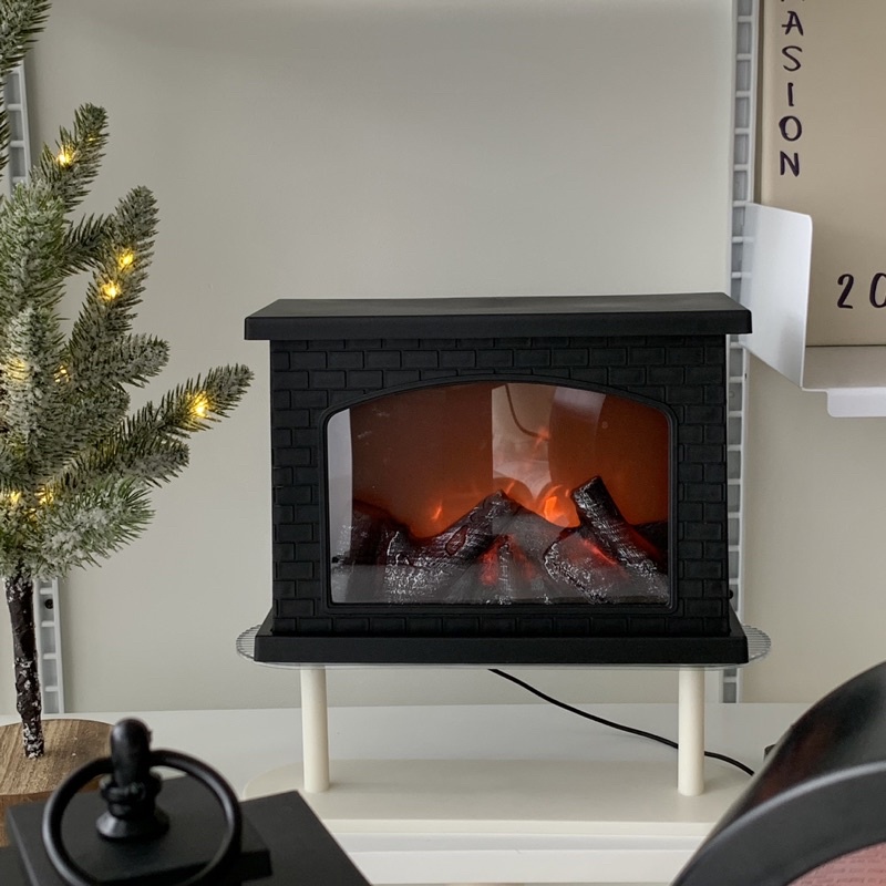 [พร้อมส่ง] Jnihouse : Artificial fireplace ไฟเตาผิงจำลอง