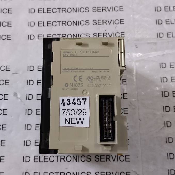 PLC " OMRON " MODEL : CJ1G-CPU44H