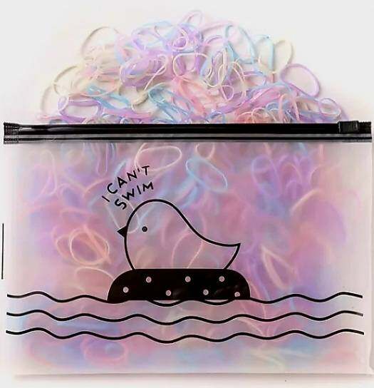 💗มาหยากิ๊ฟช้อป💗 ยางรัดผม แพ็คใหญ่ 2000 เส้น สีสดใส เหมาะ สำหรับ สุภาพสตรีทั่วไป