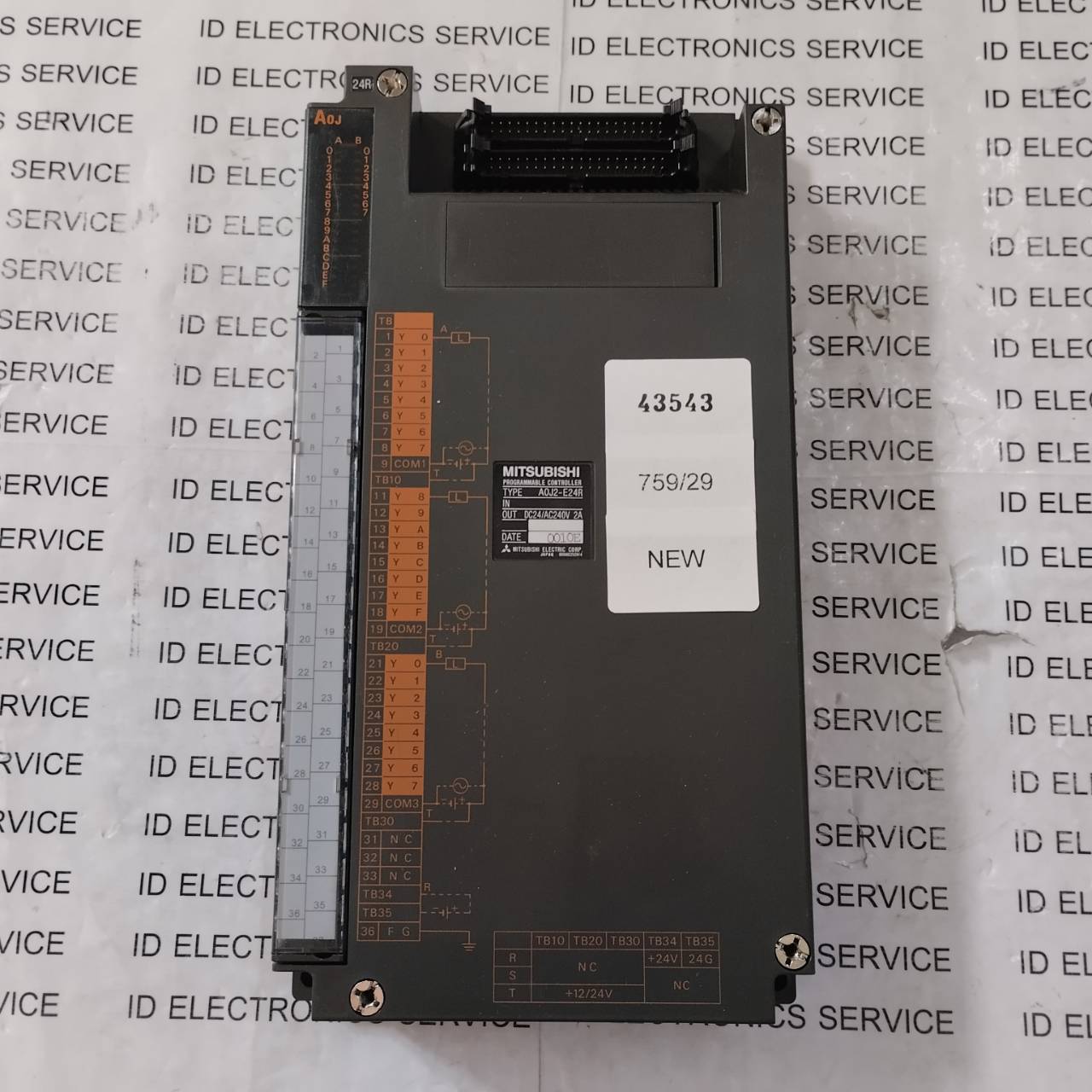PLC " MITSUBISHI " MODEL : A0J2-E24R