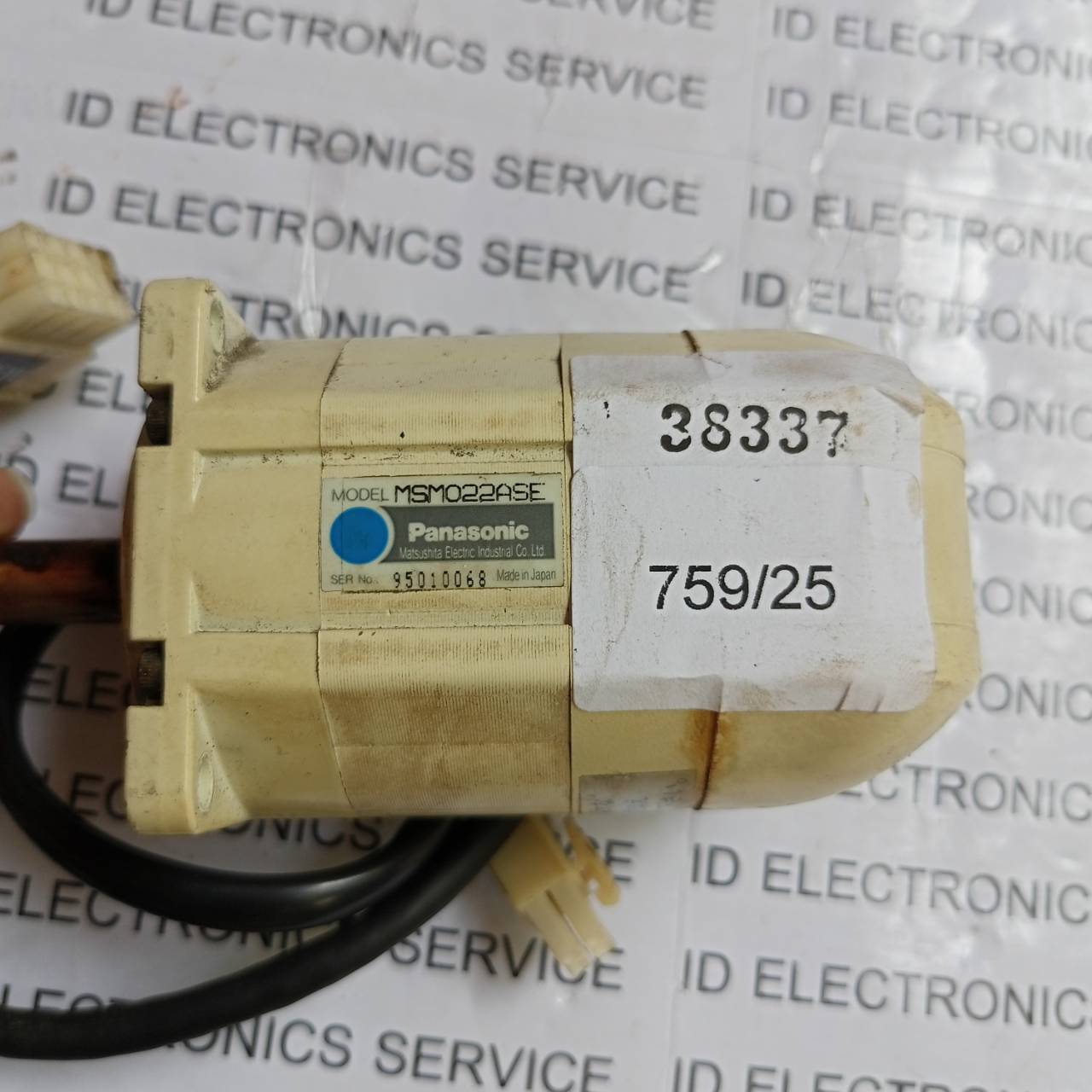 SERVO MOTOR " PANASONIC " MOTOR : MSM022ASE