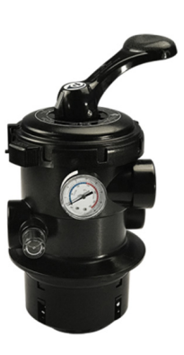 “EMAUX” Multiport Valves 1.5 inch 6-Way Top Mount Valve (with Turn-Lock Lid) (MPV07)
