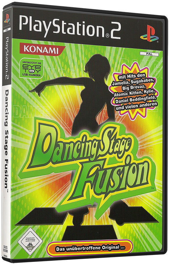 แผ่นเกมส์ PS2 : Dancing Stage Fusion