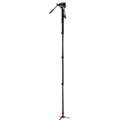 Manfrotto MVM500A Fluid Aluminum Video Monopod with 500 Series Head
