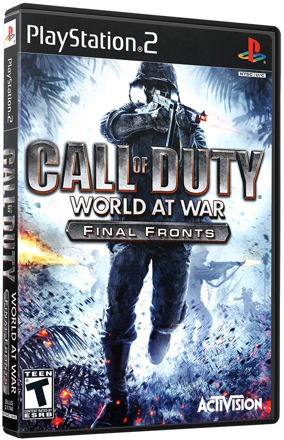 แผ่นเกมส์ PS2 : Call of Duty - World at War - Final Fronts