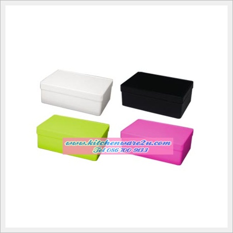 P06566 กล่องเหลี่ยมสีทึบ 646SA (6.5 x 9.6 x 3.5 cm)(ราคาส่งต่อ 6 โหล:72ใบ)