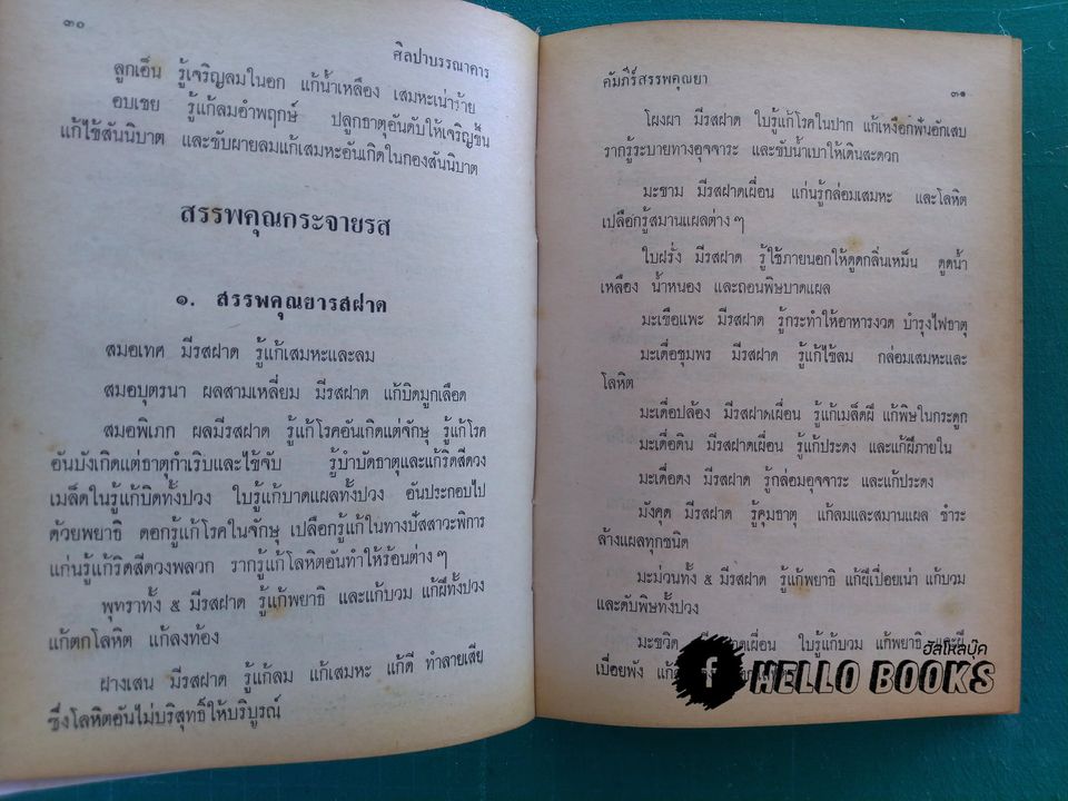 คัมภีร์สรรพคุณยาไทย จากฉะบับใบลาน
