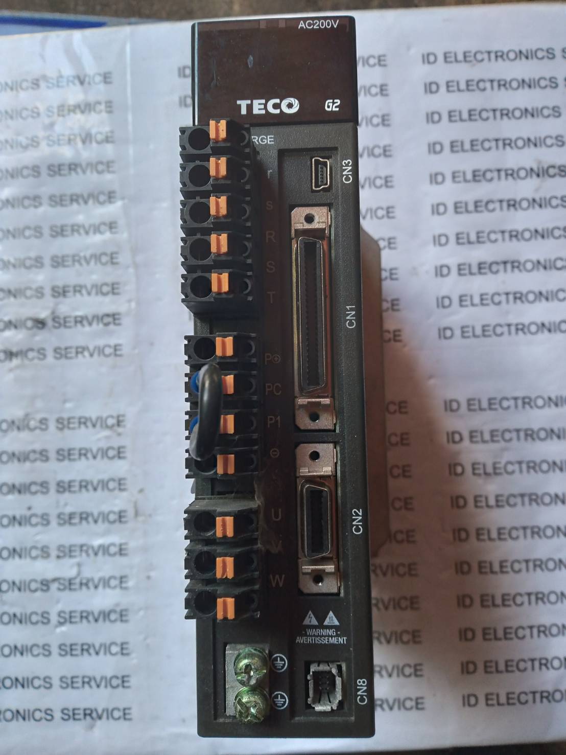 SERVO DRIVE " TECO " MODEL : JSDG2S-20A