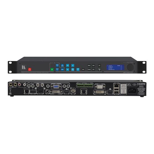 KRAMER VP-796ASV HQUltra 4K60 4:2:0/HDBaseT & Legacy Presentation Switcher/Scaler with Ultra–Fast Input Switching & H.264 Streaming