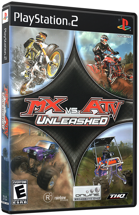 แผ่นเกมส์ PS2 : MX vs. ATV Unleashed