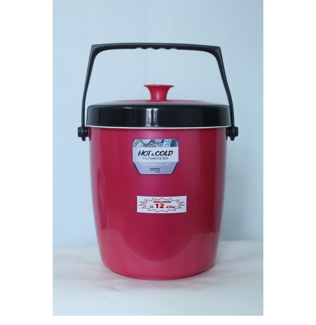 P10092 กระติกน้ำ 17 ลิตร เกรดเอ เก็บร้อนเย็นได้ (31x31x41 cm) No.J427A (ราคาขายส่งต่อ 6 ใบ:เฉลี่ย 350 บต่อใบ)