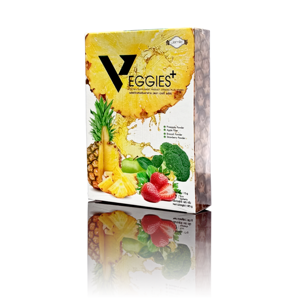 Veggies Plus (เวจจี้ พลัส) ดีท็อกซ์ ล้างสารพิษ ตกค้างในลำไส้ แก้ท้องผูก ระบบขับถ่ายดีขึ้น