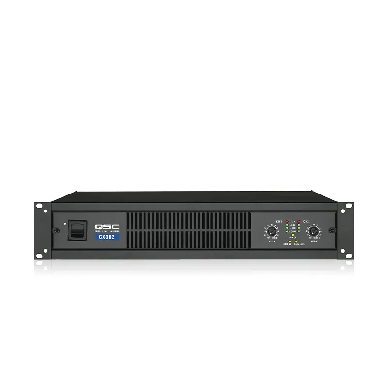 QSC CX302 2-Channel Low-Z Power Amplifier 200 วัตต์