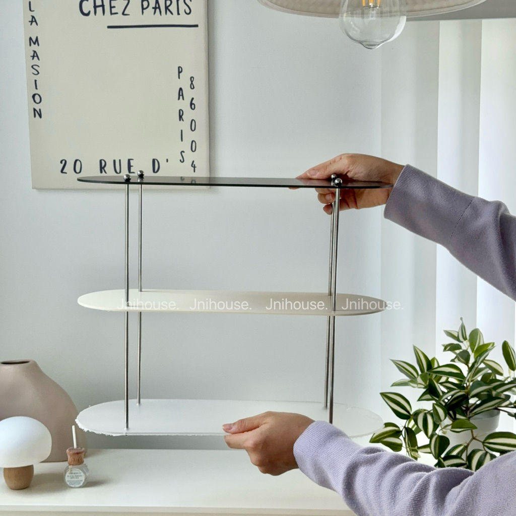 [พร้อมส่ง] Jnihouse : ชั้นวางของอเนกประสงค์ ชั้นวางของอะครีลิค