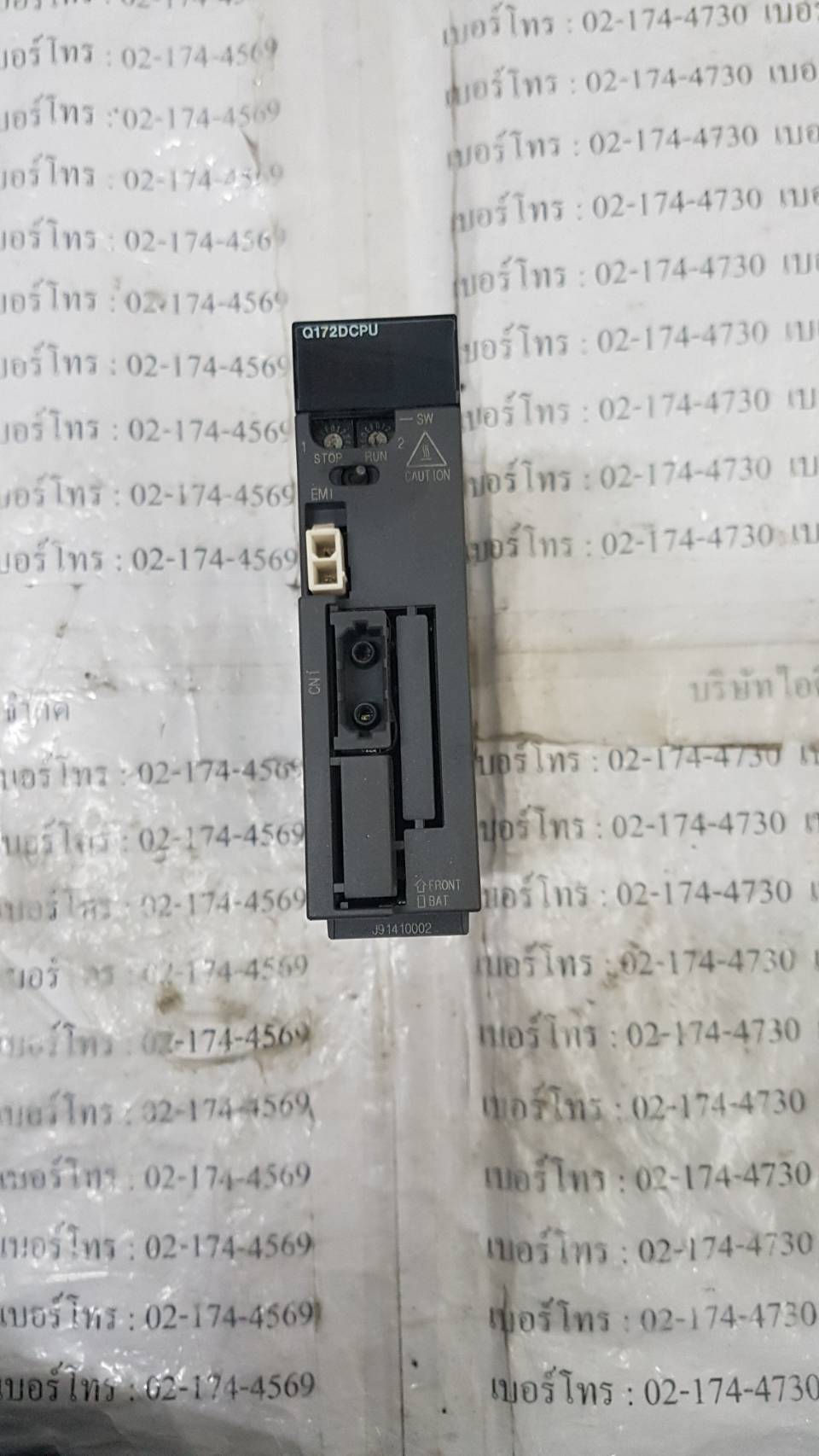 PLC " MITSUBISHI " MODEL : Q172DCPU