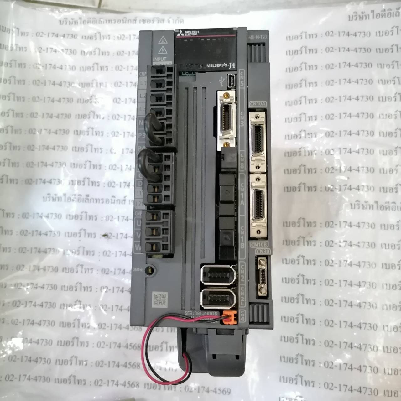 จำหน่าย MR-J4-100B-RJ020 DRIVE " MITSUBISHI"