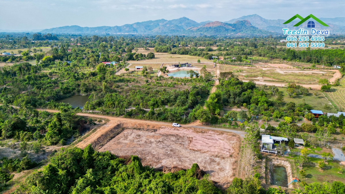 ที่ดินนครนายก วิวภูเขาสวยๆ เนื้อที่ 1-1-78 ไร่ ครุฑแดง อ.บ้านนา จ.นครนายก