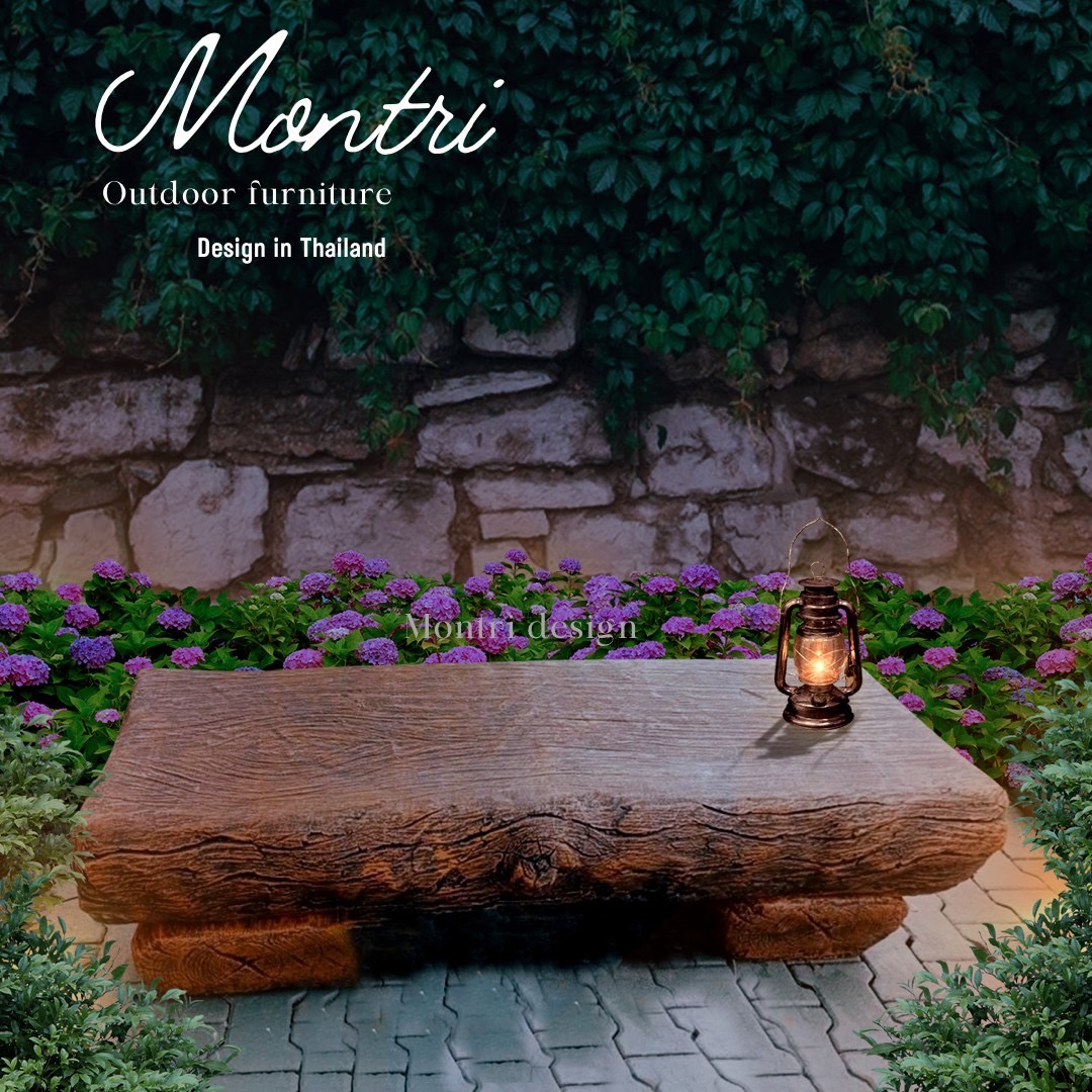 เก้าอี้โซฟาปูนลายไม้ เก้าอี้โซฟา เก้าอี้ขอนไม้ เก้าอี้แต่งสวน ม้านั่งสนาม ม้านั่งสนามปูนลายไม้