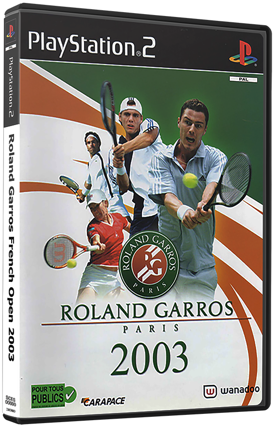 แผ่นเกมส์ PS2 : Roland Garros French Open 2003