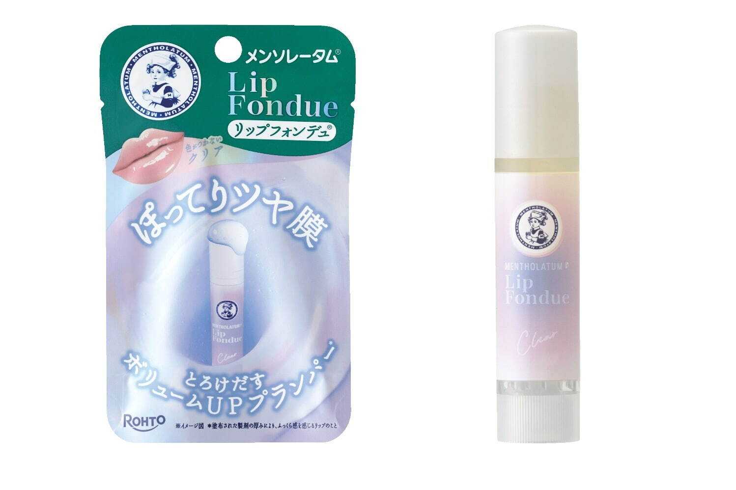 ลิปกลอส ลิปบาล์ม Mentholatum Lip Fondue 4.2g ลิปฟองดูยอดฮิตจากญี่ปุ่น