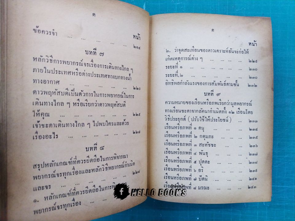 คู่มือโหรพิเศษ ภาค ๑