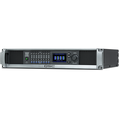 QSC CX-Q 8K8 เครื่องขยายเสียงระบบเน็ตเวิร์ค 8x1,000 วัตต์