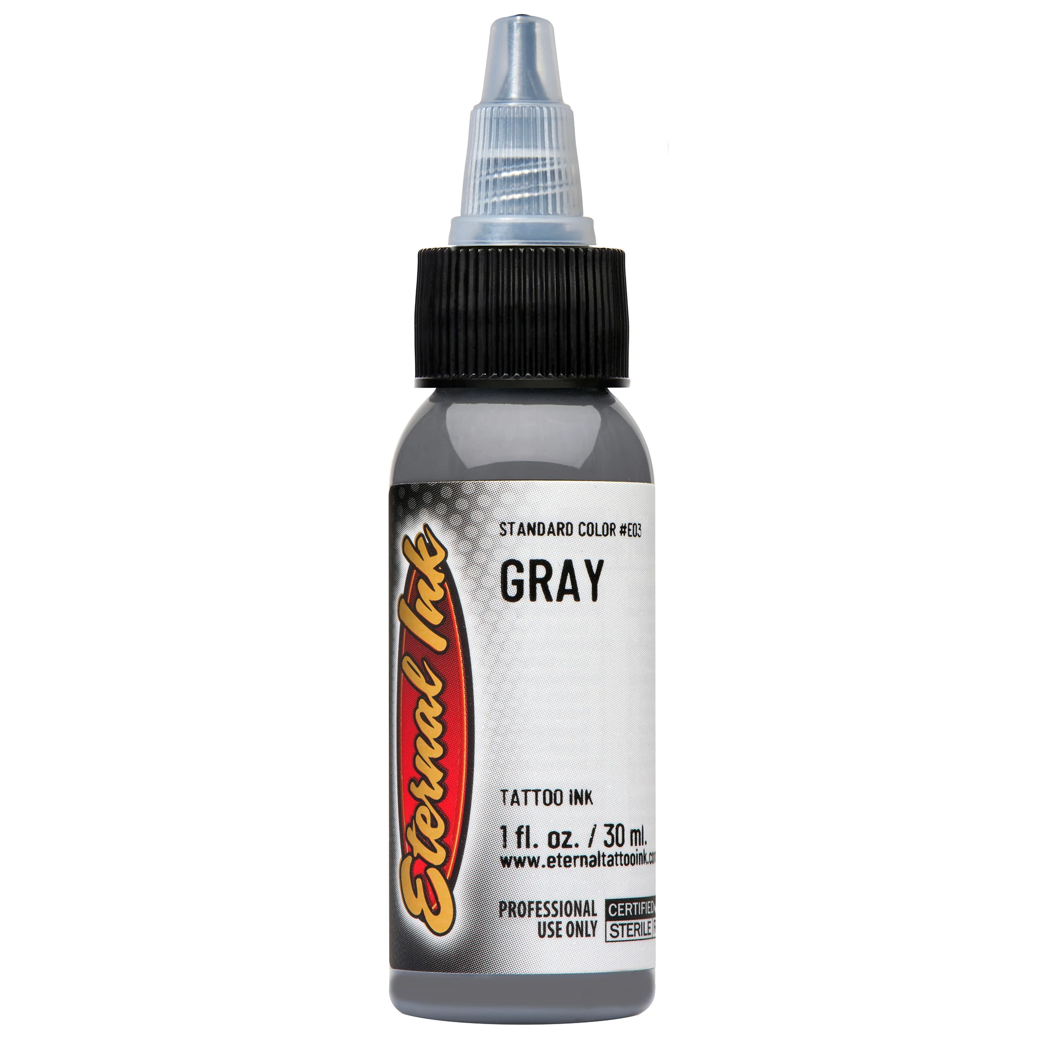 หมึกสักสีเทา ETERNAL GRAY INK 1oz.