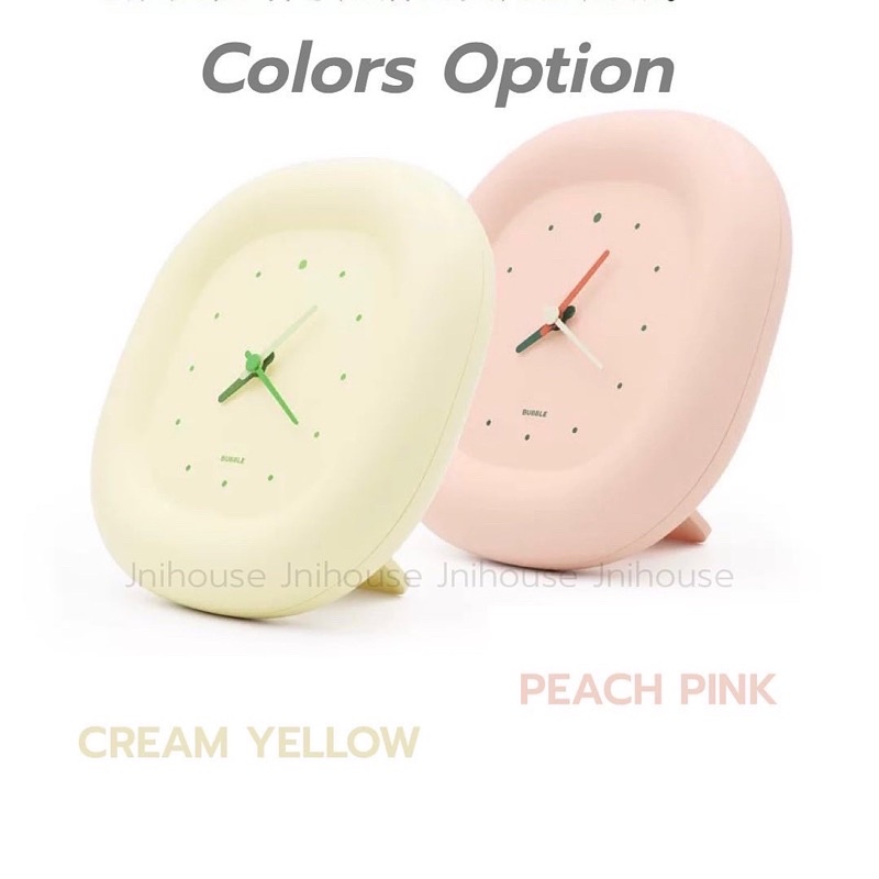 [พร้อมส่ง] Jnihouse : Bubble Wall Clock นาฬิกาตั้งโต๊ะ
