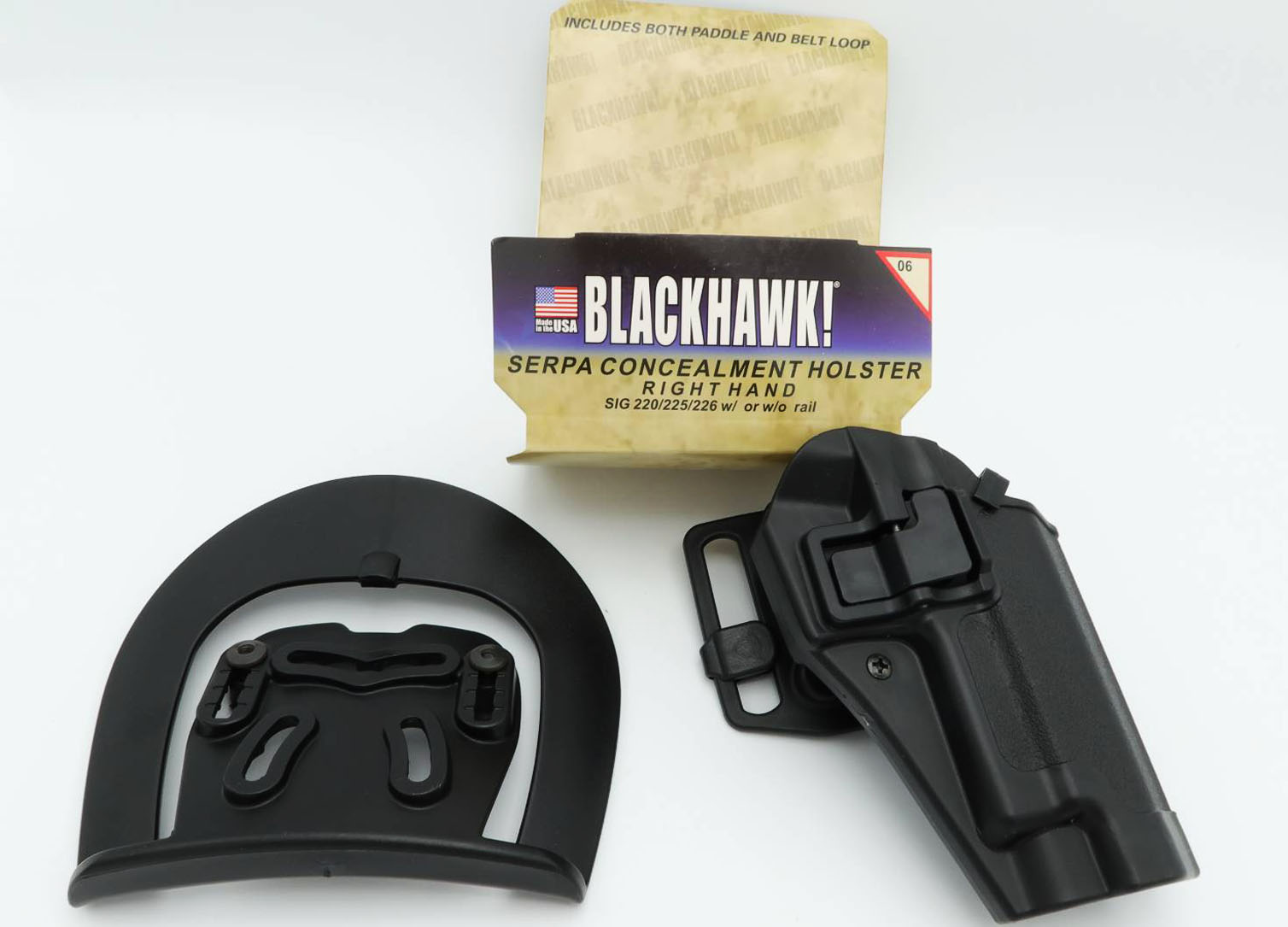 ซองพกนอก ยี่ห้อ Black Hawk รุ่น Sig Sauer 220