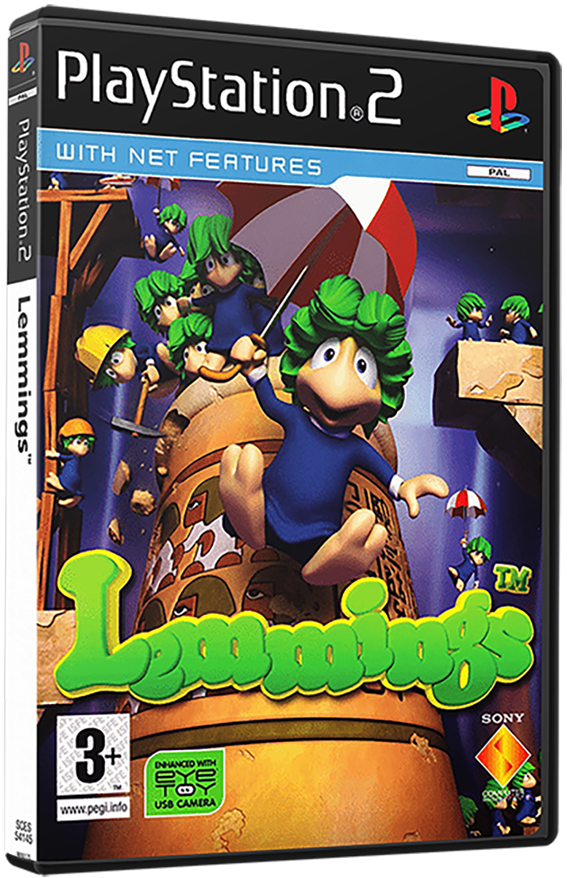แผ่นเกมส์ PS2 : Lemmings