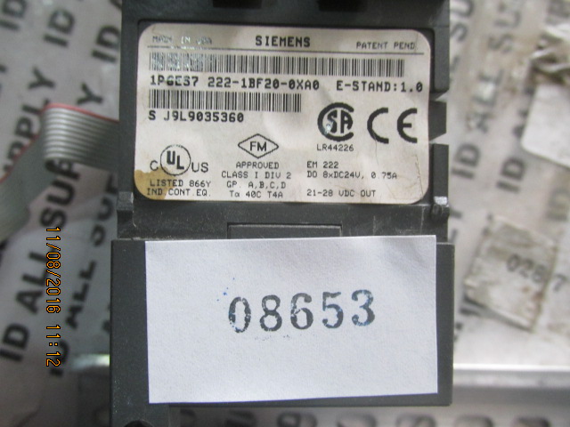 PLC " SIEMENS " MODEL : 6ES7 222-1BF20-0XA0