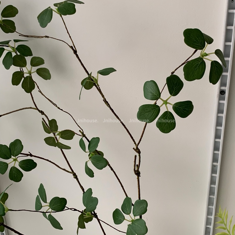 [พร้อมส่ง] Jnihouse : กิ่งไม้ประดิษฐ์ ใบ5แฉก (Green leaves)(Tree)