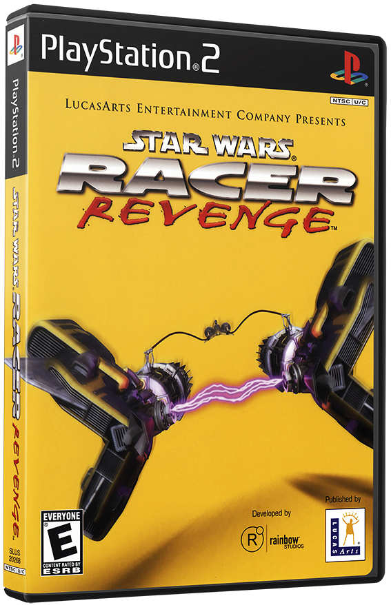 แผ่นเกมส์ PS2 : Star Wars - Racer Revenge