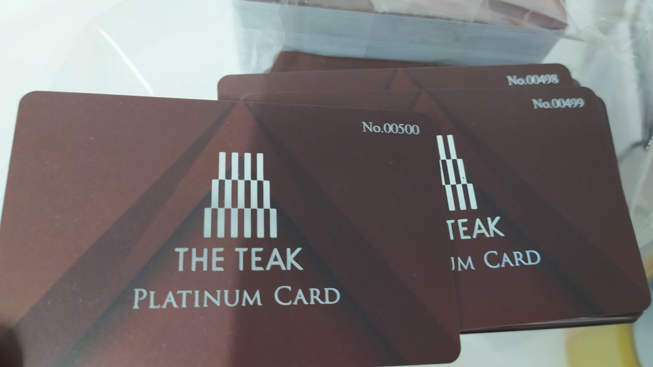 บัตรพิมพ์ฟอยล์เค