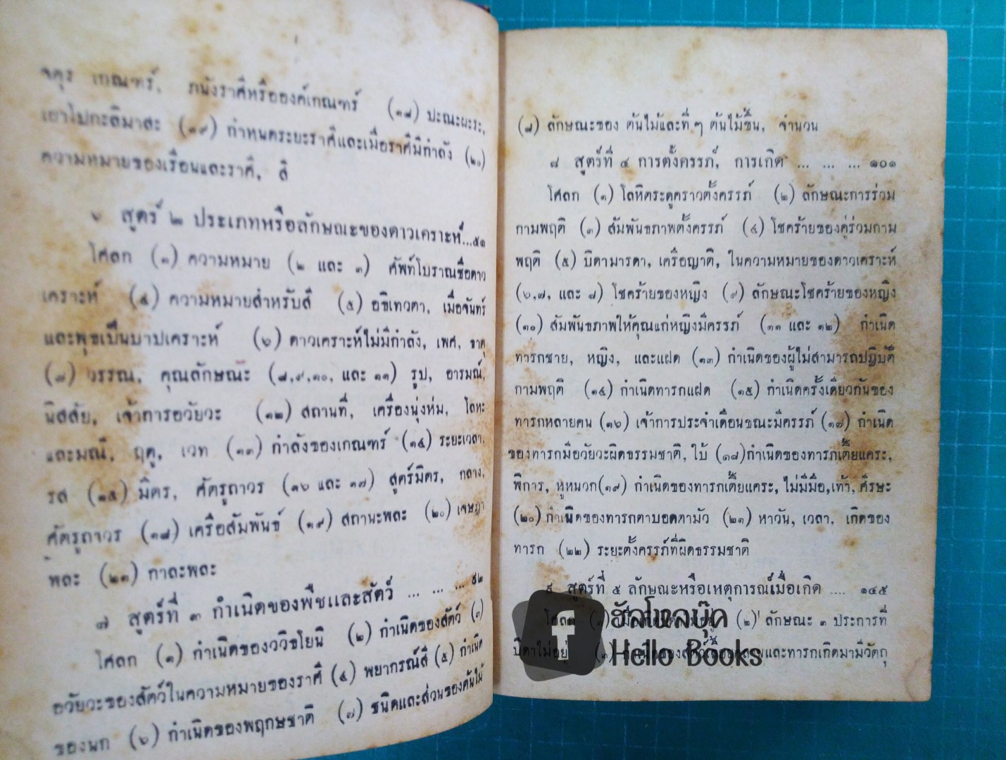 คัมภีร์โหราศาสตร์ พฤหัสชาฏก