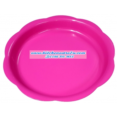 P08537 ถาดดอกไม้ สีหวาน สวยมาก (40*40*5 cm ) No.146 (ราคาส่งต่อ 12 ใบ: 210 บ/โหล)